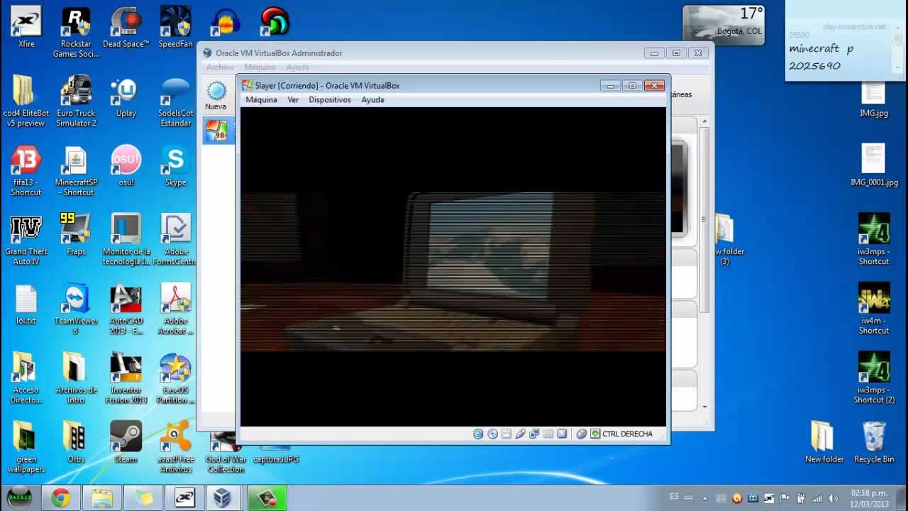 virtualbox windows 98 image